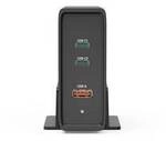 Hama 00200019 USB Ladestation Quick Charge 3.0 Schwarz GaN