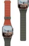 Urban Armor Gear Pathfinder Armband 44 mm, 45 mm, 46 mm Uni Oliv, Terracotta Watch