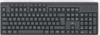 HAMA 00173055, Hama WK-200 Funk Tastatur Deutsch, QWERTZ Schwarz Multimediatasten