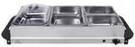 Tristar BP-6285 BP-6285 Buffet Servierer Edelstahl