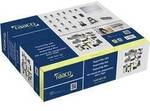 raaco 120982 Lochplatten-Set Clip Set 38 (B x H x T) 1040 x 880 x 11 mm 1 Set