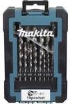 Makita D-78352 Metall-Spiralbohrer-Set 1 mm, 1.5 mm, 2 mm, 2.5 mm, 3 mm, 3.5 mm, 4