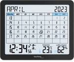 Techno Line WT2600 Funk Kalender Schwarz Alarmzeiten 2