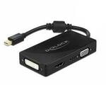 Delock 62073 Mini-DisplayPort Adapter Schwarz 15 cm