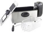 Elta DF-2100.3 Fritteuse 3 l 2000 W Sichtfenster Edelstahl