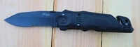 WALTHER 5.0728, Walther Rettungsmesser Emergency Rescue Knife ERK 5.0728 Glasbrecher,