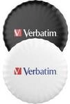 Verbatim My Finder Coin 2-Pack Bluetooth-Tracker Schwarz, Wei&szlig; 32134