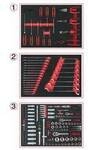 KS Tools 713.0215 Werkzeug-Satz Chrom-Vanadium Stahl 215 Teile