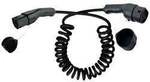 ROLINE E-Auto Spiral-Ladekabel Typ2, 3-phasig, 480VAC (3P+N+E), 16 A, 11 kW, max. 2m