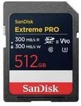 SanDisk Extreme Pro microSDXC-Karte 512 GB UHS-II U3, Class 10 Staubresistent