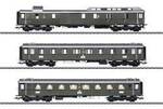 M&auml;rklin 42490 H0 3er-Set Schnellzugwagen PwPost4&uuml;-28 der DRG