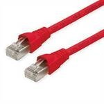 TELEG&Auml;RTNER Patchkabel S/FTP, Cat.6A, LSOH, rot, 8 m 100008857