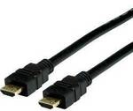 VALUE 4K HDMI Ultra HD Kabel mit Ethernet, ST/ST, schwarz, 7,5 m 11.99.5695