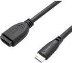 VALUE HDMI Adapterkabel HDMI - HDMI Mini, BU/ST 12.99.3120