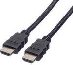 VALUE 4K HDMI Ultra HD Kabel mit Ethernet, ST/ST, schwarz, 1,5 m 11.99.5688
