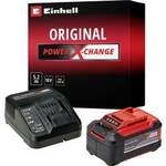 Einhell 4512147 PXC-Starter-Kit Werkzeug-Akku und Ladeger&auml;t 18 V 5.2 Ah Li-Ion