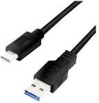 LogiLink USB-Kabel USB 3.2 Gen1 USB-A Stecker, USB-C&reg; Stecker 2.00 m Mehrfarbig