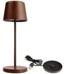 Deko Light 620206 Canis Mini LED-Akku-Tischlampe 2.3 W Warmwei&szlig; Rost