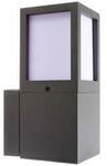 Deko Light Facado II 731157 Wandaufbauleuchte E27 20 W Dunkelgrau