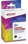 Edding Druckerpatrone ersetzt Canon 2x PGI-520BK Kompatibel 2er-Pack Schwarz...