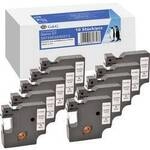 Schriftband 10er Set G&G BB-D-G-45013-10 Kompatibel ersetzt DYMO 45013 Kunststoff