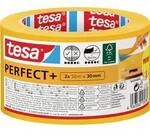 tesa Perfect+ 56539-00000-00 Malerabdeckband Gelb (L x B) 100 m x 30 mm 2 St.