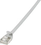 LOGILINK CQ9042S, LogiLink CQ9042S RJ45 Patchkabel CAT 6a U/FTP 1.50 m Grau extrem