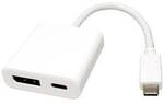 ROLINE Display Adapter USB Typ C - DisplayPort v1.2 + PD 12.03.3221
