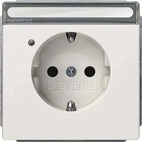 SIEMENS 5UB1854, Siemens Schalterprogramm Schutzkontakt-Steckdose Delta Wei&szlig; 5UB1854