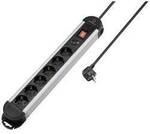 Renkforce RF-6417718 &Uuml;berspannungsschutz-Steckdosenleiste 6fach Schwarz,...