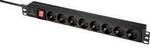 Renkforce RF-4604248 19 Zoll Netzwerkschrank-Steckdosenleiste 1 HE