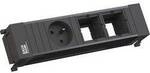 Bachmann 916063 Steckdosenleiste Silber-Schwarz 1 St.