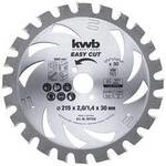 kwb 587938 Hartmetall Kreiss&auml;geblatt 215 x 30 x 1.4 mm Z&auml;hneanzahl: 30 1 St.