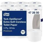TORK Toilettenpapier T7-System H&uuml;lsenloses Toilettenpapier 3-lag T7 472650 Anzahl