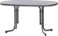 SIEGER 252/G, Sieger 252/G Boulevard-Klapptisch Mecalit 140x90x72 cm, eisengrau