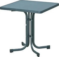SIEGER 231/G, Sieger 231/G Boulevard-Klapptisch 70x70 cm, eisengrau/anthrazit