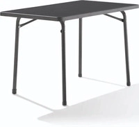 SIEGER 220/G, Sieger 220/G Klapptisch &Uuml;-B&uuml;gel 115x70 cm, eisengrau