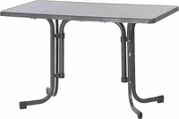 SIEGER 233/G, Sieger 233/G Boulevard-Klapptisch 115x70x72 cm, eisengrau