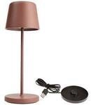 Deko Light 620204 Canis Mini LED-Akku-Tischlampe 2.3 W Warmwei&szlig; Terracotta