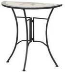 Siena Garden 875354 Stella Tisch 35,5x70x71,5 cm Gestell Stahl matt-schwarz,
