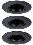 Paulmann 92114 Einbauleuchte 3er Set GU10 Schwarz