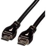 ROLINE 4K HDMI Ultra HD Kabel mit Ethernet, ST/ST, schwarz, 10 m 11.04.5685