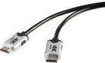 SpeaKa Professional HDMI Anschlusskabel HDMI-A Stecker 2.00 m Schwarz...
