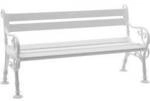 Blome Linderhof Bank 3er wei&szlig; 43001
