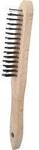 KS Tools 201.2310 Edelstahl Handdrahtb&uuml;rste 3-reihig, 290mm