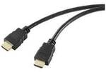 SpeaKa Professional HDMI Anschlusskabel HDMI-A Stecker, HDMI-A Stecker 0.50 m Schwarz
