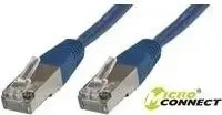 MICROCONNECT SSTP60015B, MicroConnect SSTP60015B RJ45 Patchkabel 0.15 m Blau 1...