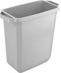 Wertstoffsammler 60l H600xB590xT282mm grau o.Einwurfklappe o.Deckel DURABLE