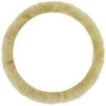 IWH Lenkradbezug (L x B x H) 350 x 350 x 40 mm Echtes Lammfell Beige 35 - 41 cm
