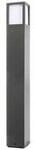 Deko Light 730495 Facado II Pollerleuchte E27 20 W Dunkelgrau